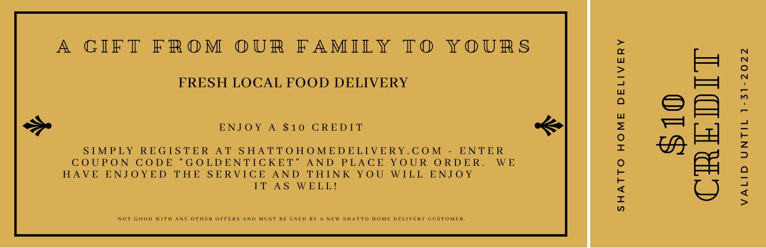 Golden Ticket Shatto Home Delivery 10 Credit pdf DocDroid