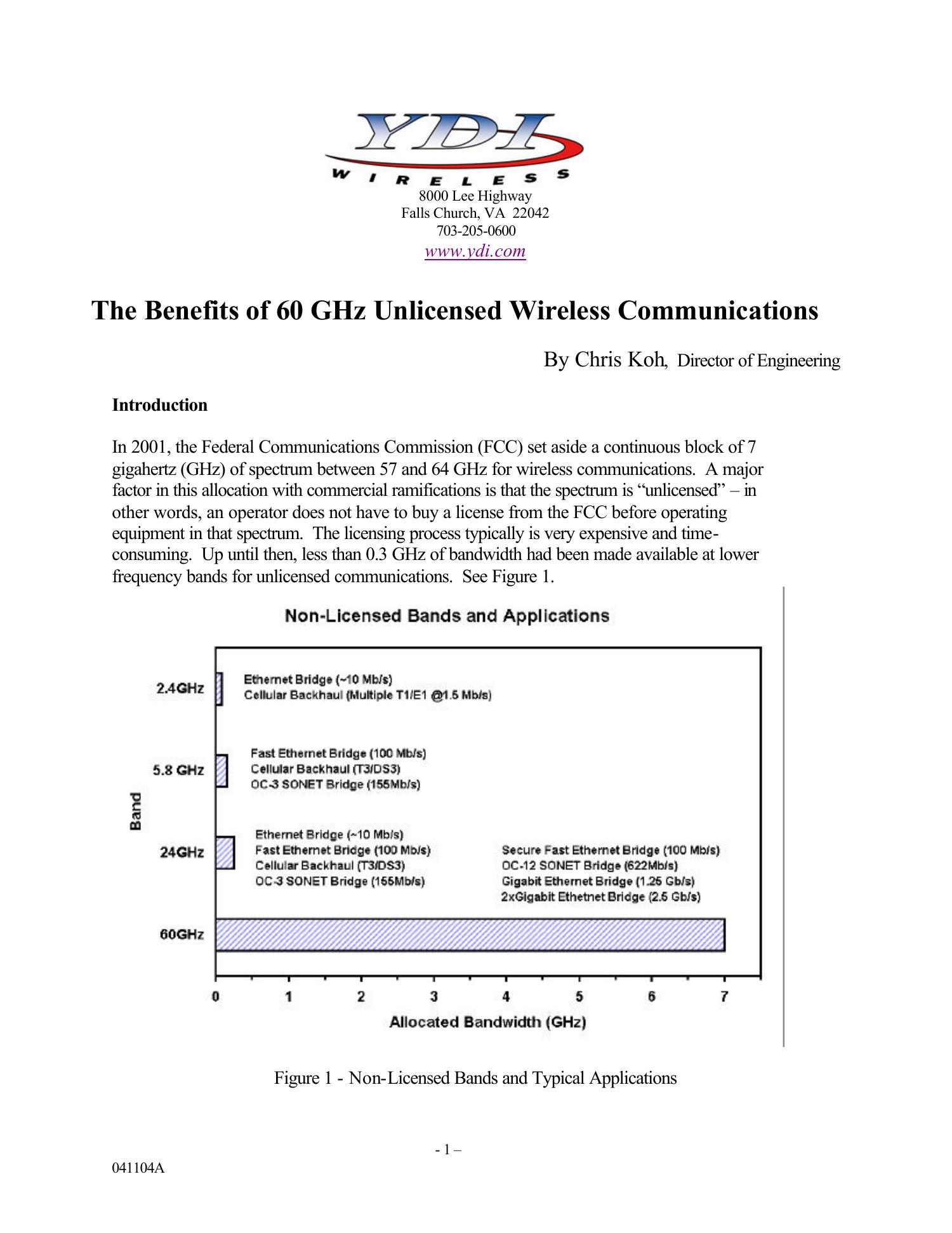 The benefits of 60 GHz unlincened wireless communication.pdf DocDroid