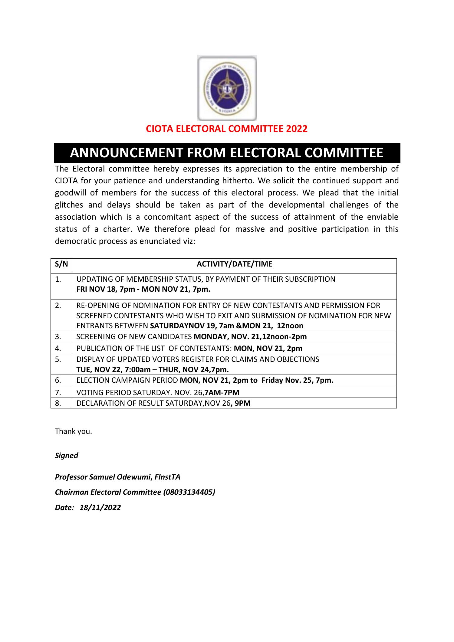 CIOTA-ELECTION-COMMITTEE-ACTIVITY-LIST-1.pdf | DocDroid