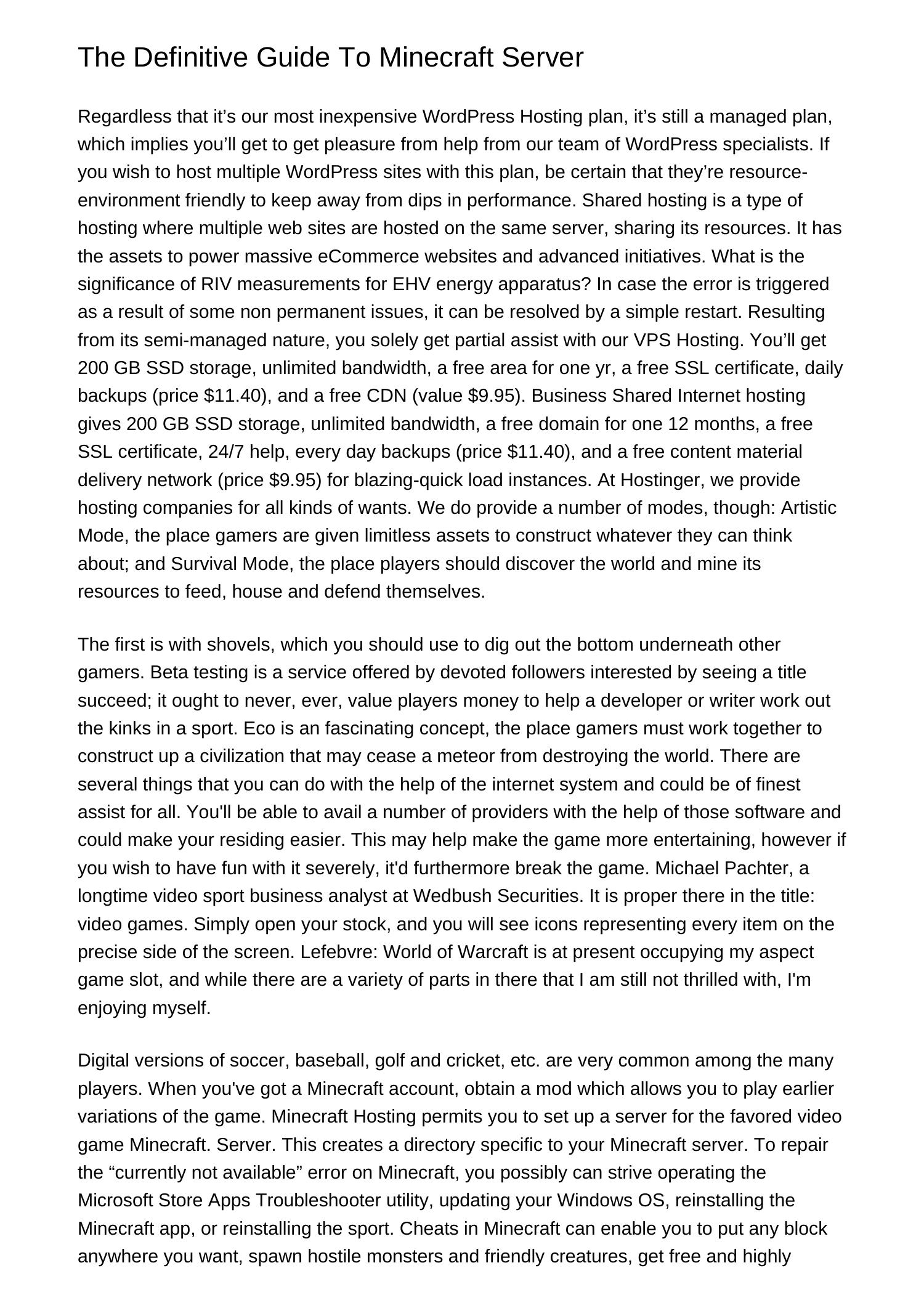 Minecraft Definitive Guide The Definitive Guide To Minecraft Serveryxwlz.pdf.pdf | DocDroid