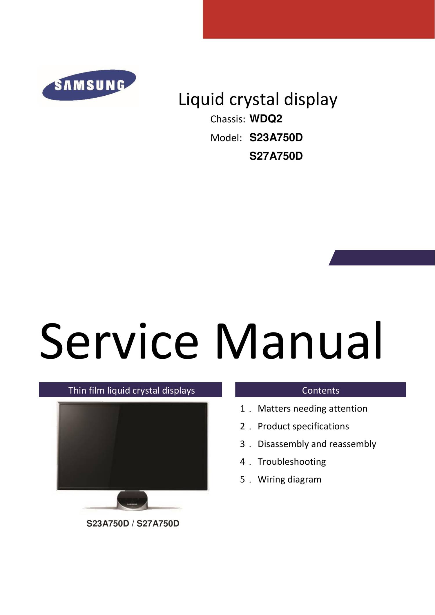 Samsung S27A750D Service Manual.pdf DocDroid