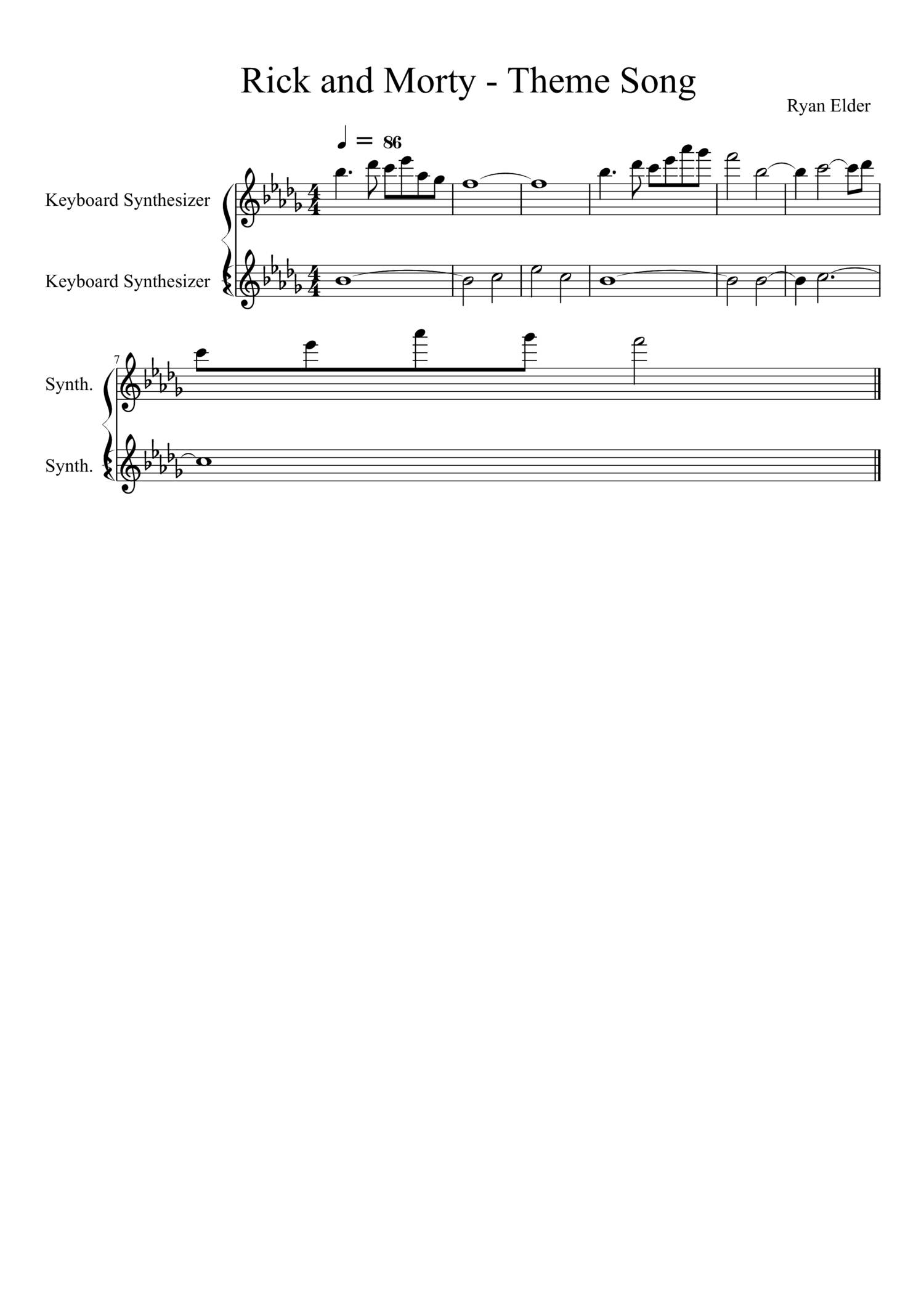 Rick_and_Morty_-_Theme_Song.pdf | DocDroid