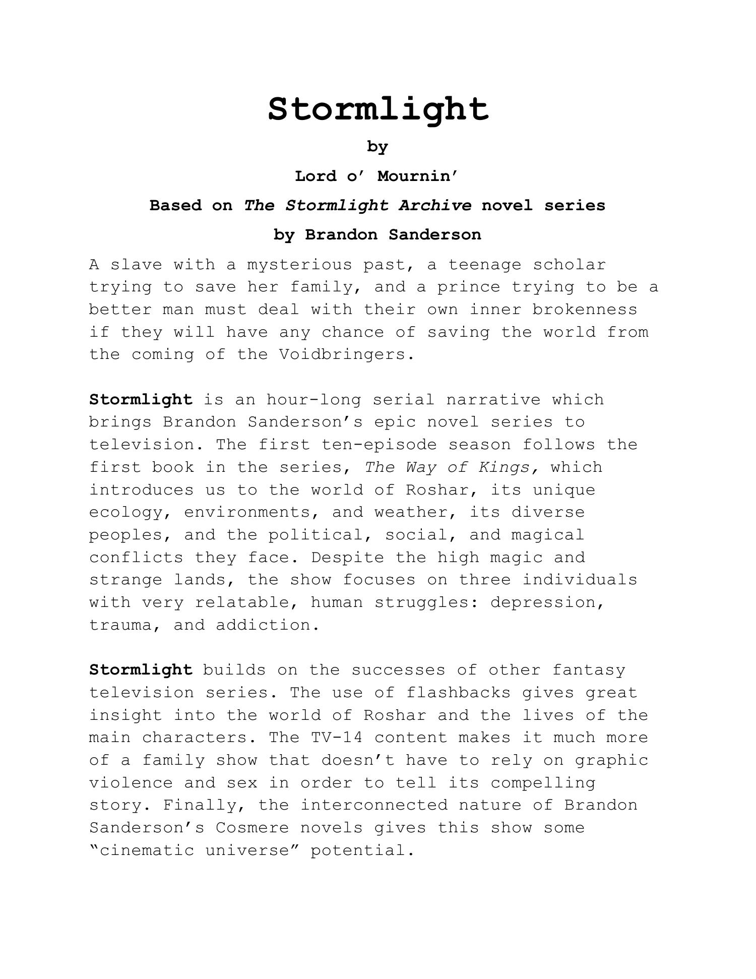 Stormlight Television Treatment.pdf DocDroid