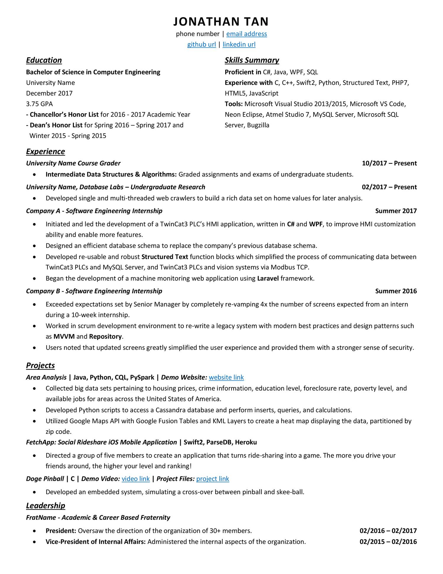 coursework on resume reddit