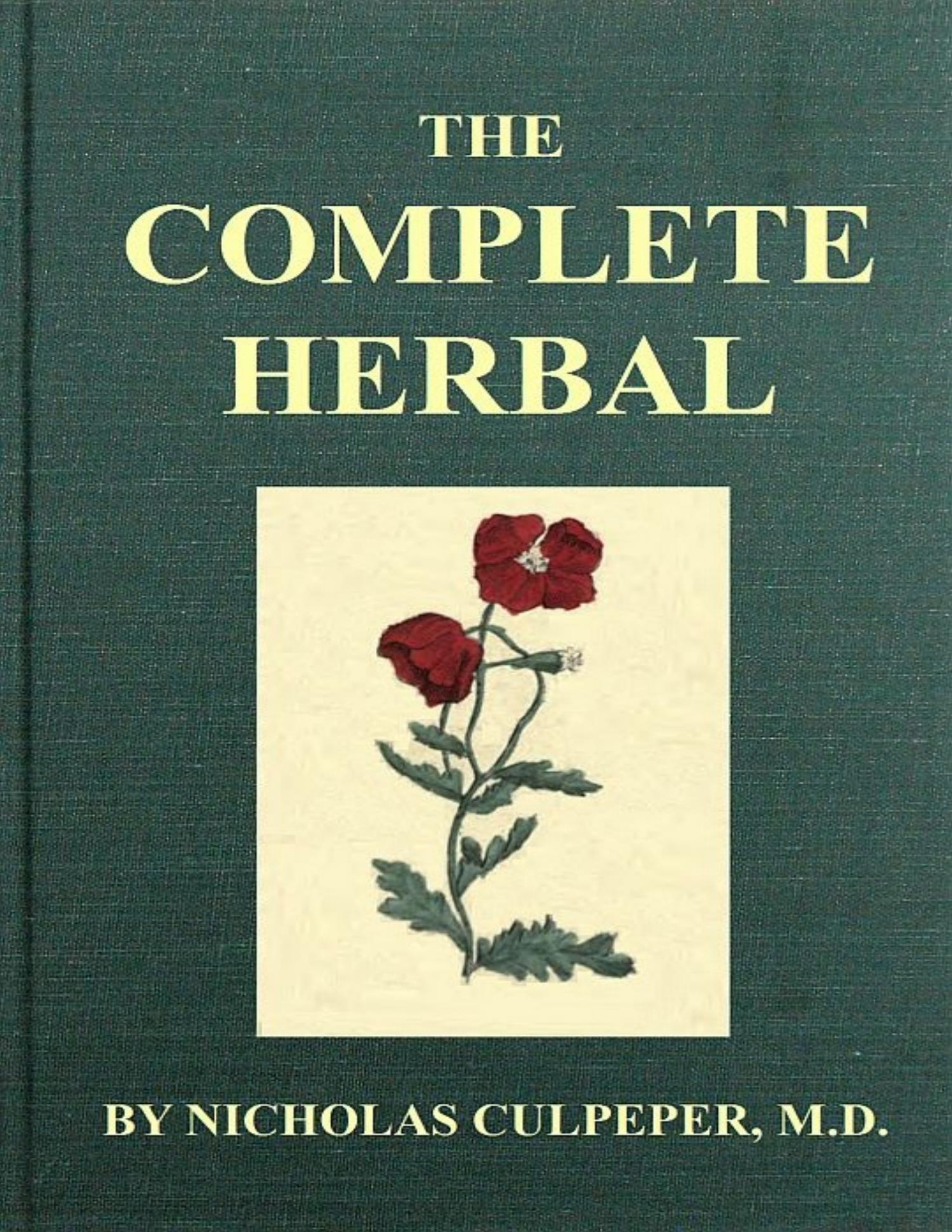 Culpeper's Complete Herbal Guide Heal Any Disease.pdf DocDroid