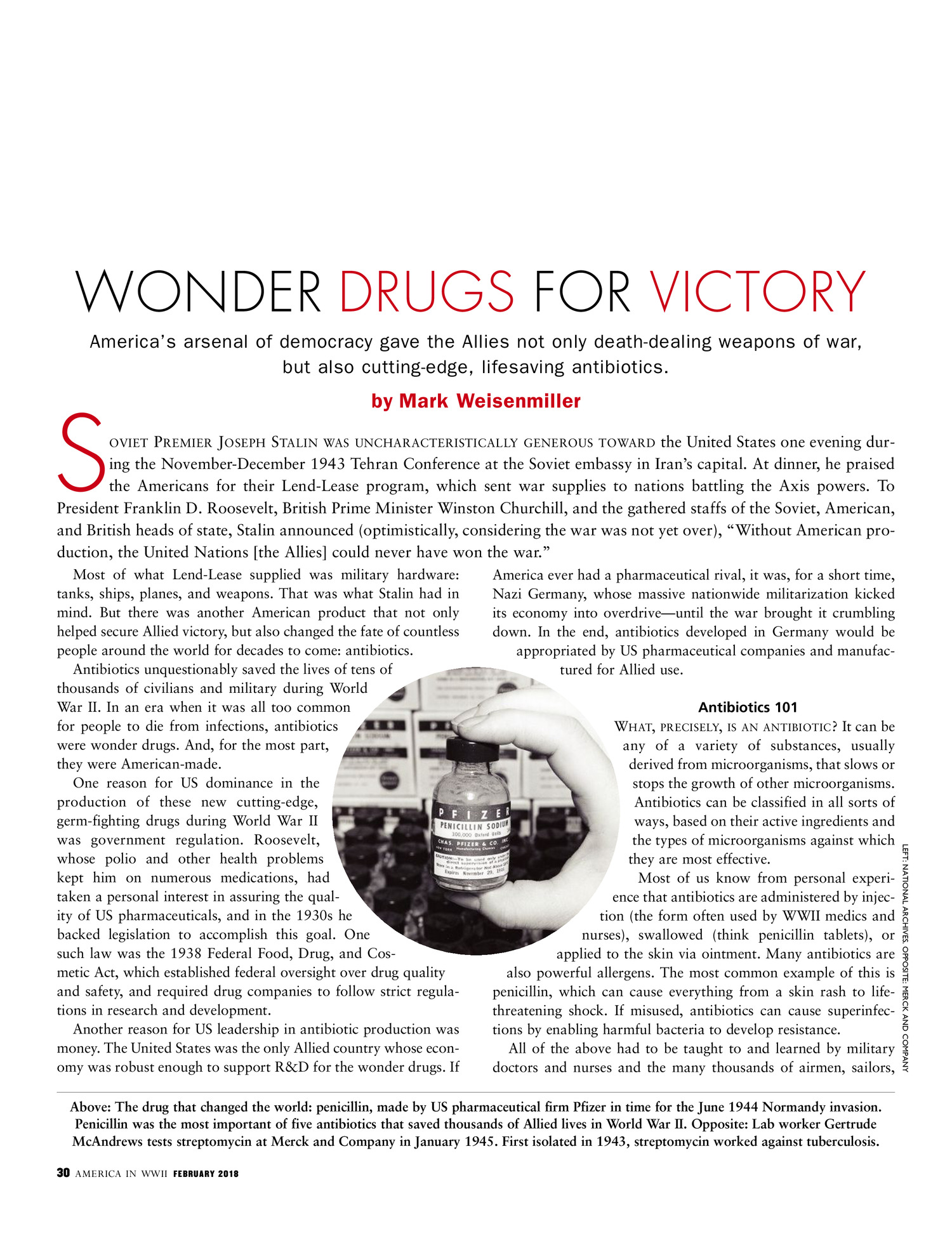 wonder drugs for Victory America In