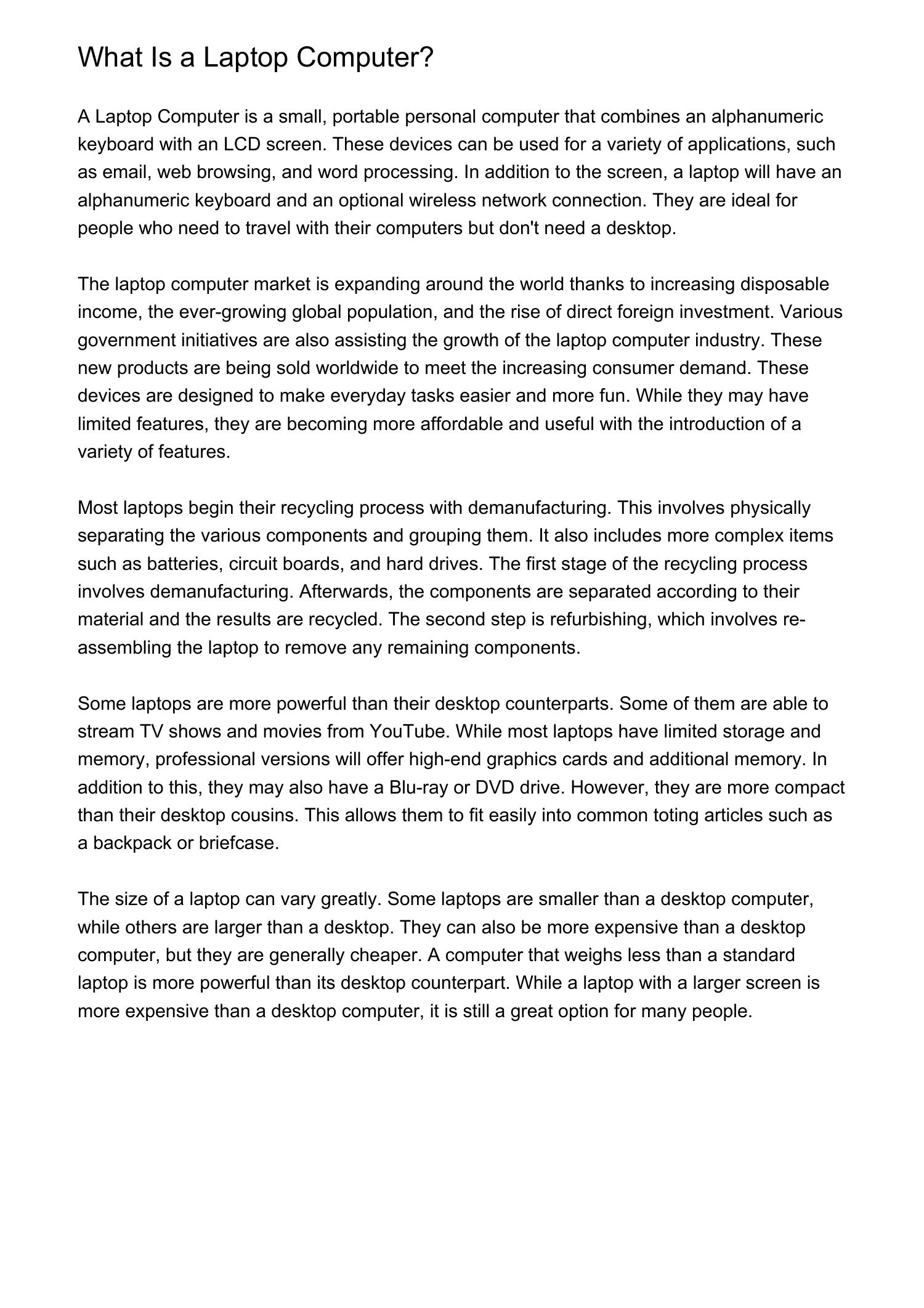 What Is a Laptop Computervhxej.pdf.pdf DocDroid