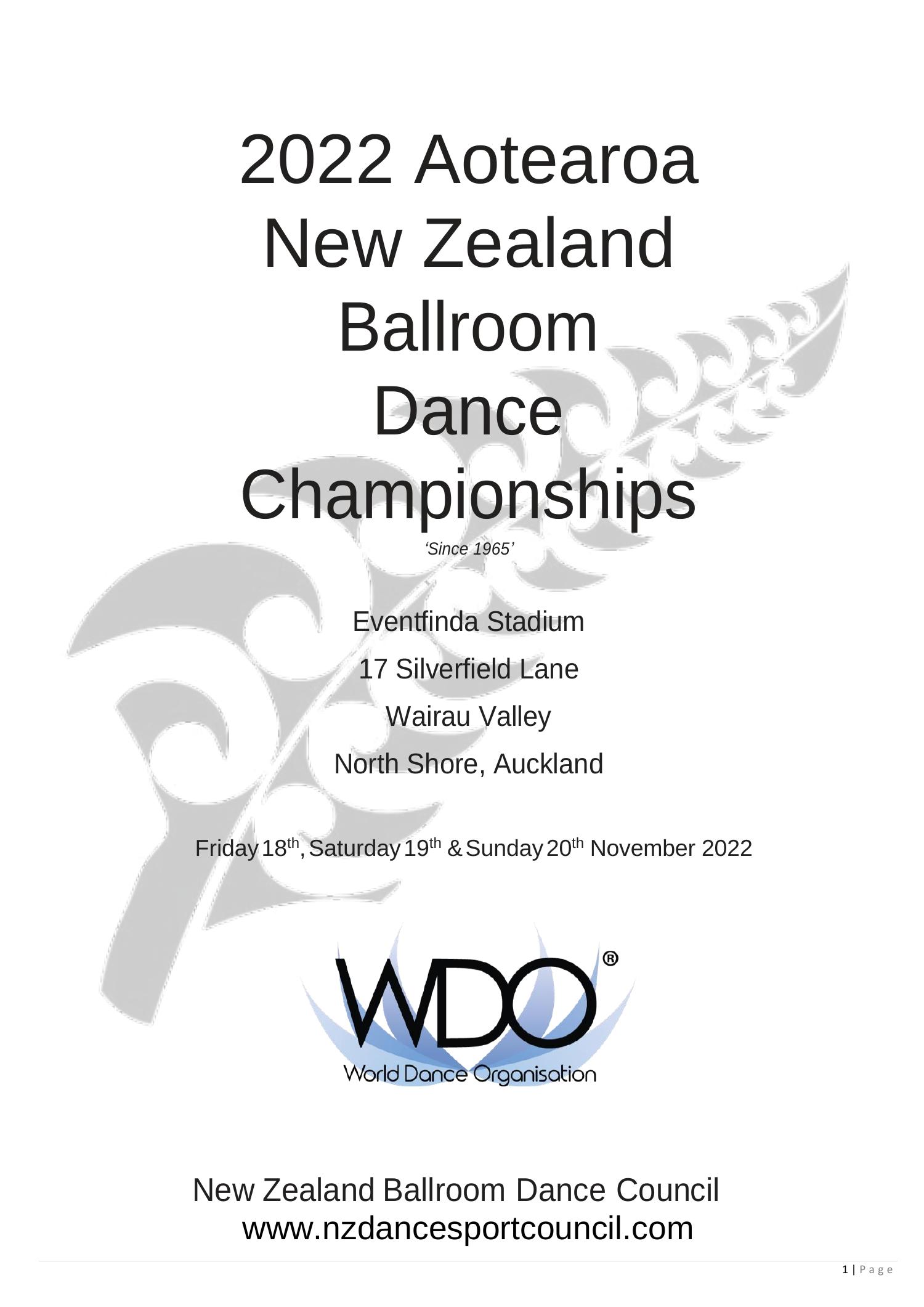 2022NewZealandBallroomDanceChampionshipEventsupdatedv2.pdf DocDroid