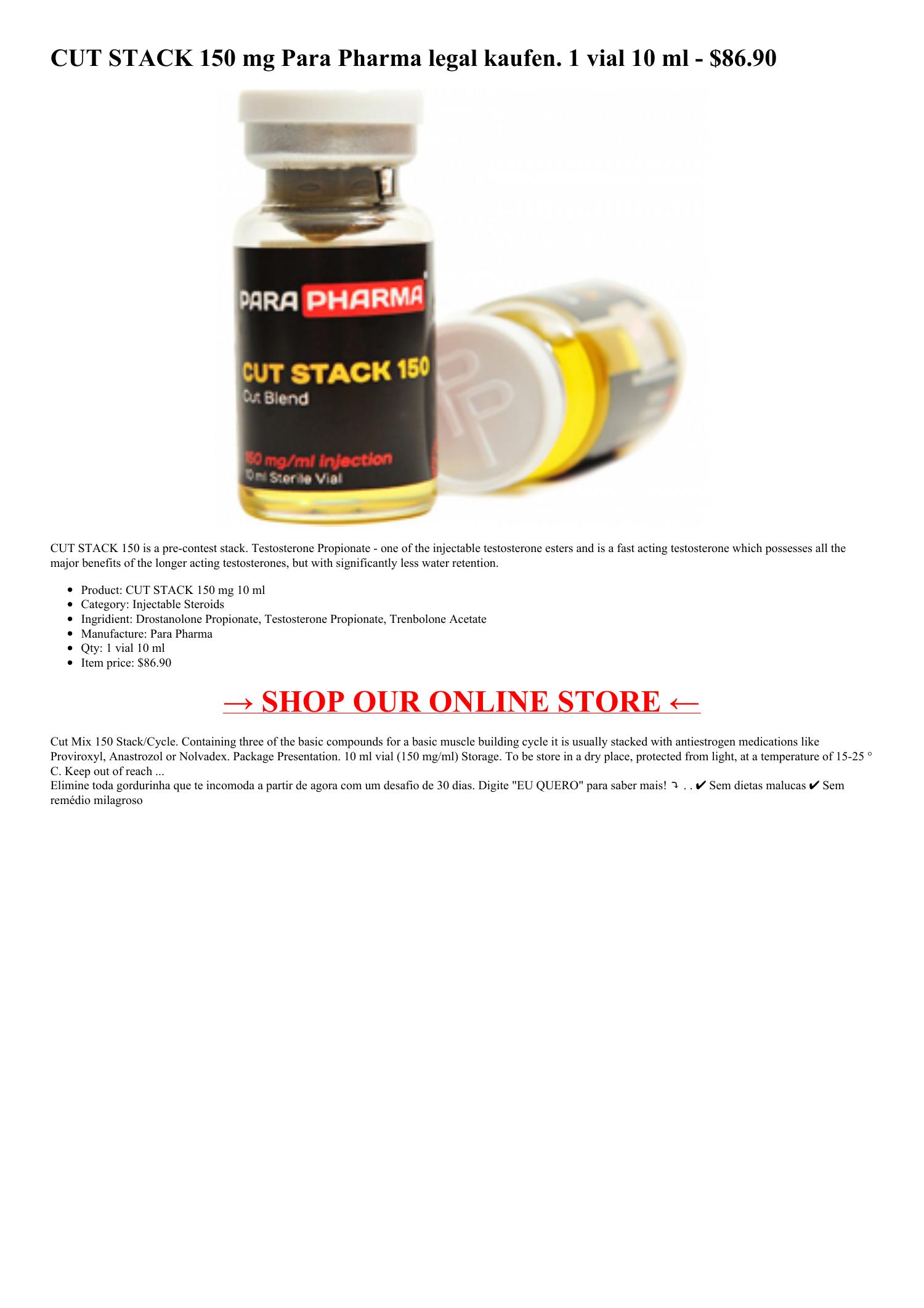 CUT STACK 150 mg Para Pharma legal kaufen 1 vial 10 ml.pdf DocDroid