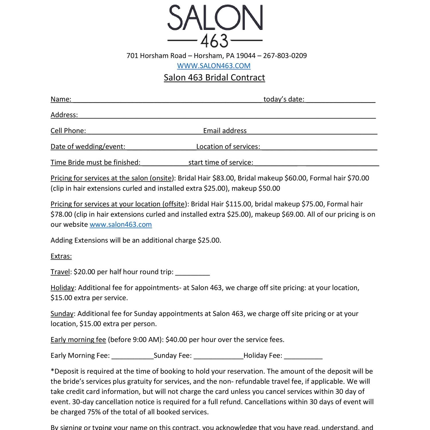 Salon 463 Bridal Contract.docx DocDroid