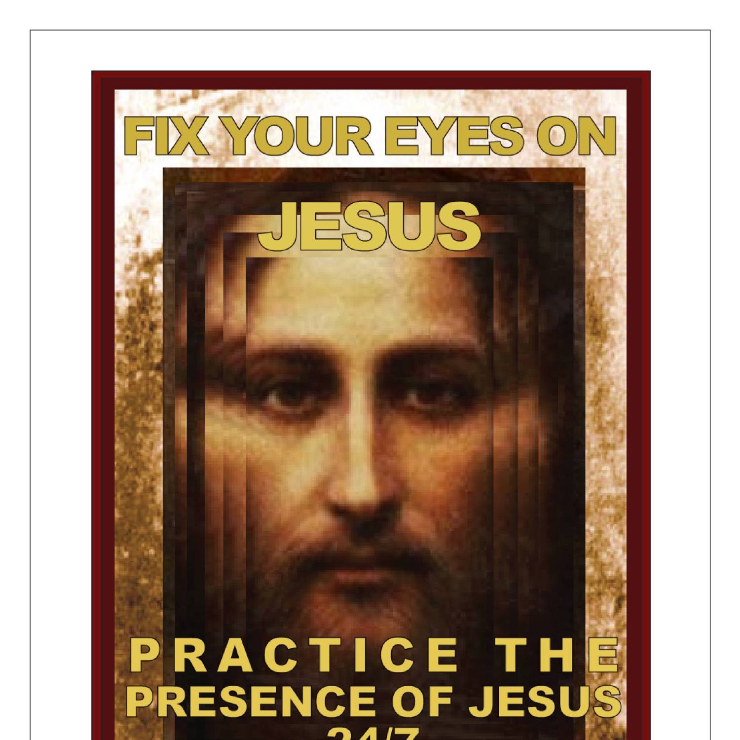 Fix Your Eyes On Jesus Bible Verse