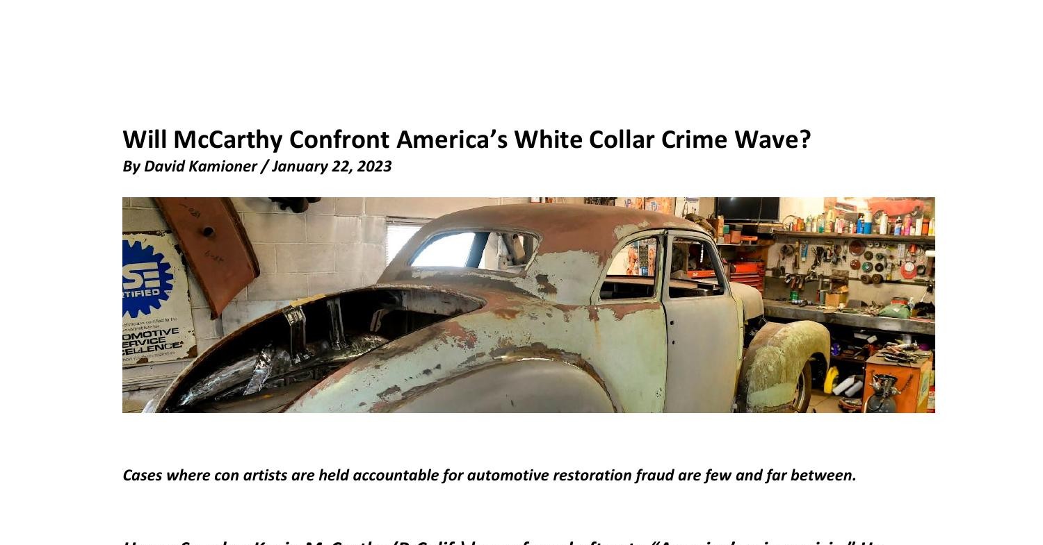 Will McCarthy Confront America - amgreatness.com.pdf | DocDroid