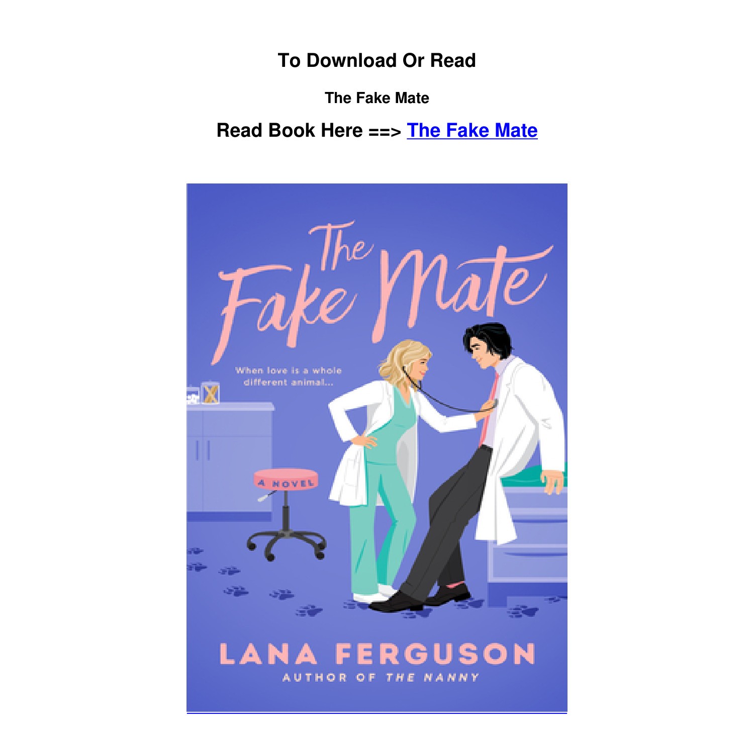 DOWNLOAD Pdf The Fake Mate By Lana Ferguson.pdf | DocDroid
