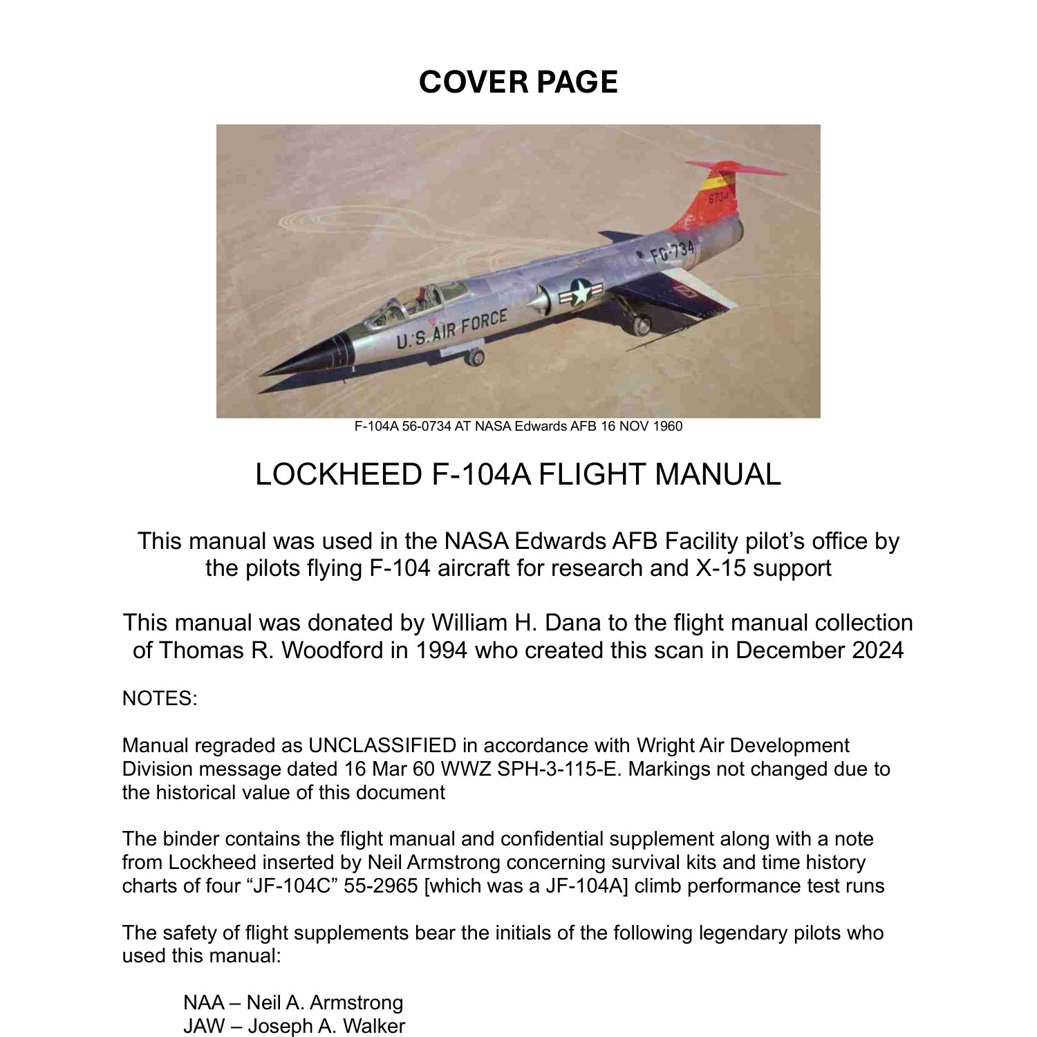 F-104A Flight Manual NASA FRC.pdf | DocDroid