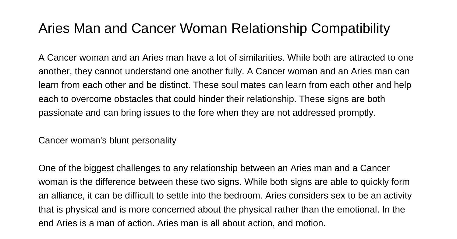 Cancer Woman and Aries Man Compatibilityxmncd.pdf.pdf DocDroid