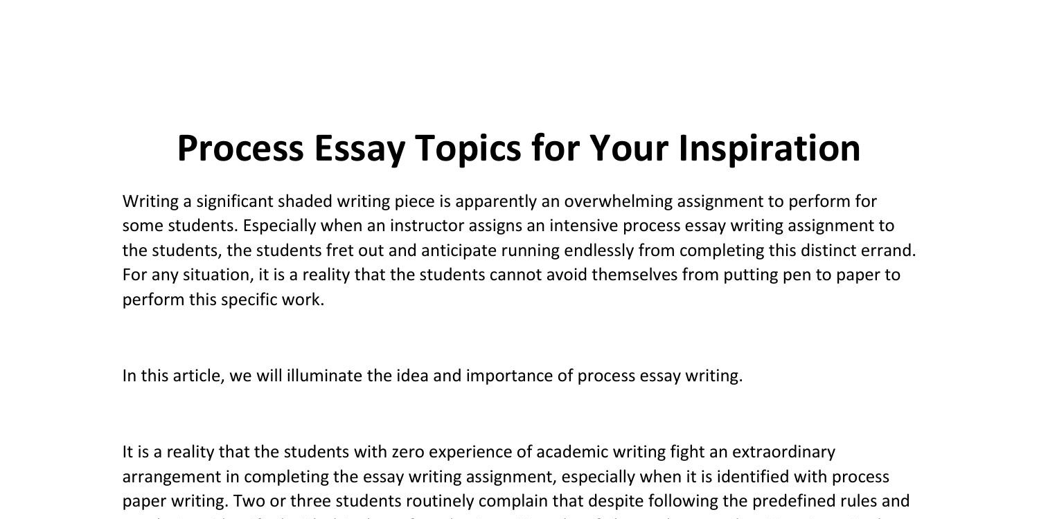 academic essay topics