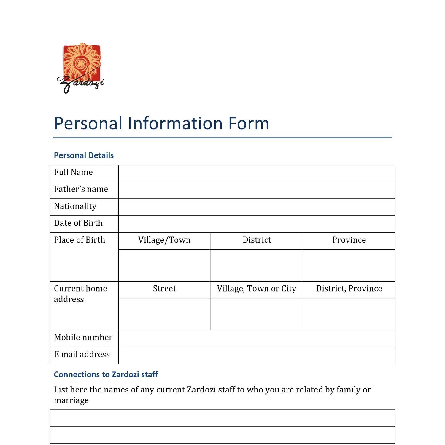 Form 4.5 Personal Information Form.pdf DocDroid
