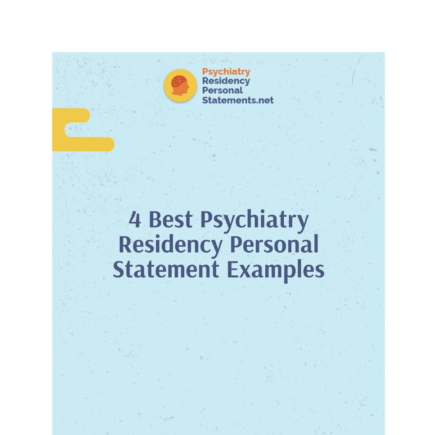 writing psychiatry residency personal statement