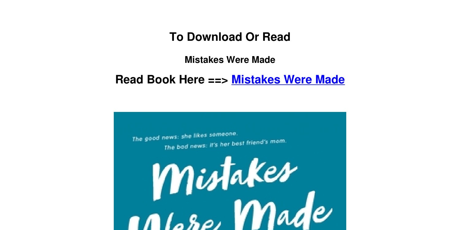Mistakes Were Made by Meryl Wilsner - Books - Hachette Australia