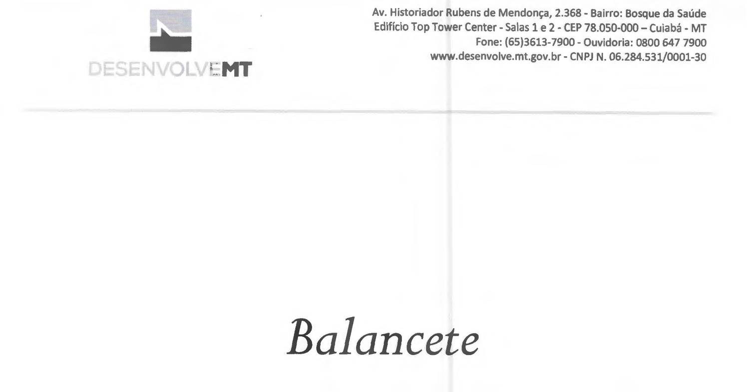 Balancete e Atos de Gestão da DESENVOLVE MT - Ref Junho_2018.pdf | DocDroid
