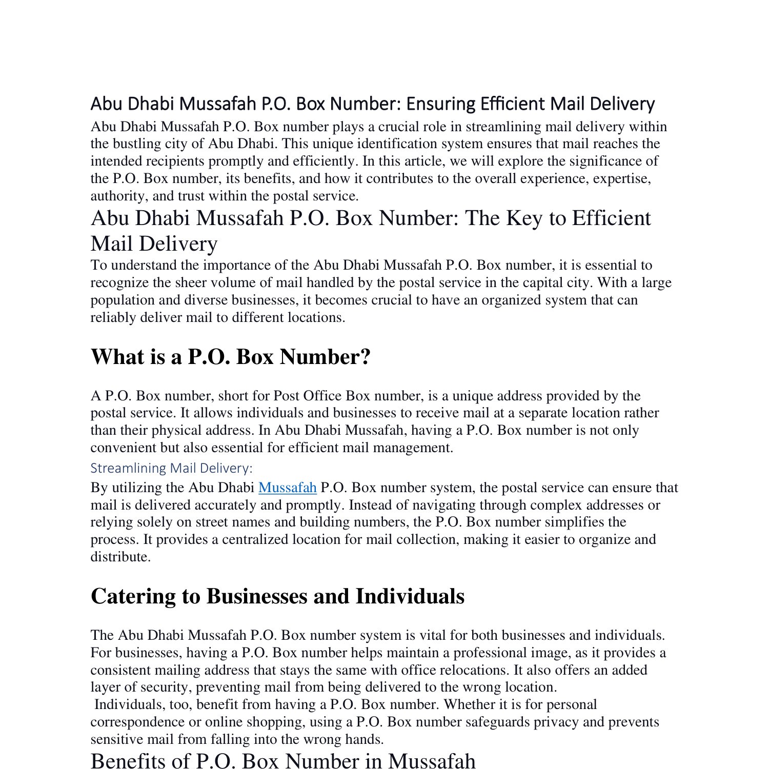 Abu Dhabi Mussafah P.O. Box number.docx DocDroid