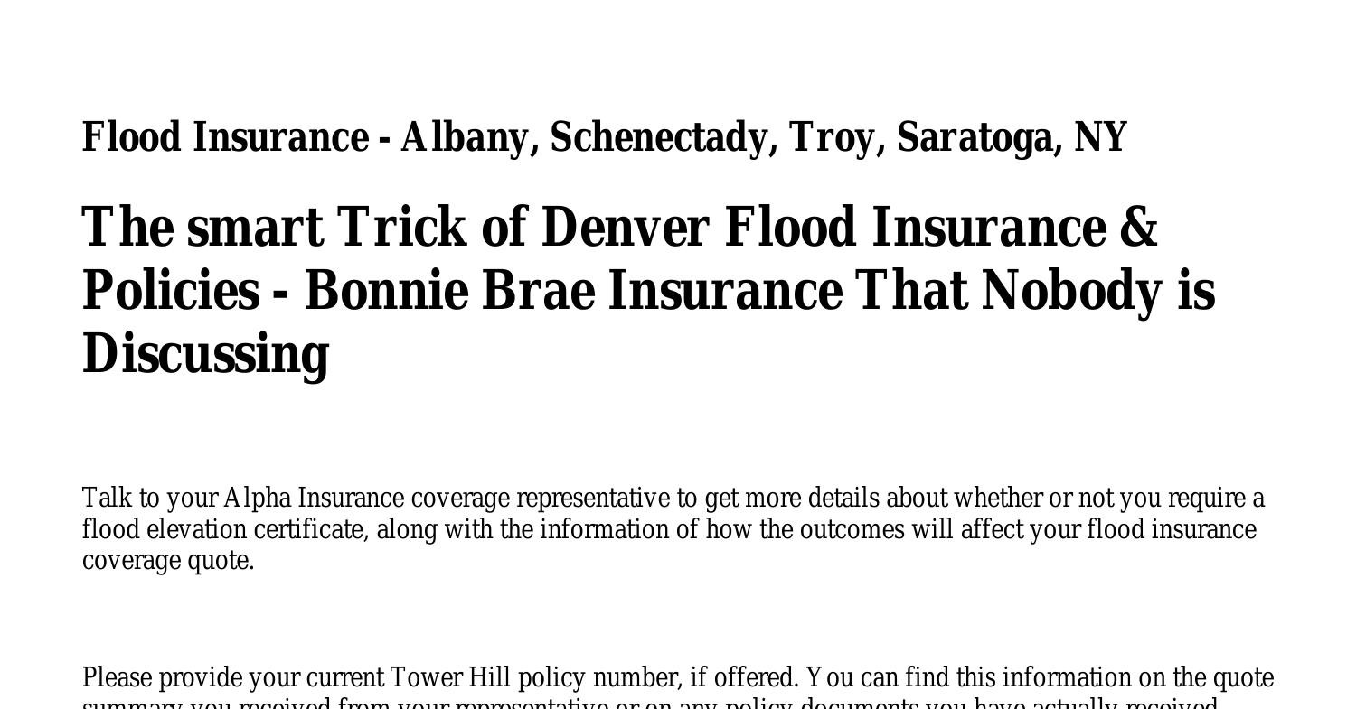 Flood Insurance Tower Hill Insurancemicoitteuh.pdf.pdf DocDroid