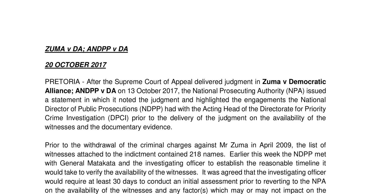 ZUMA v DA.pdf | DocDroid