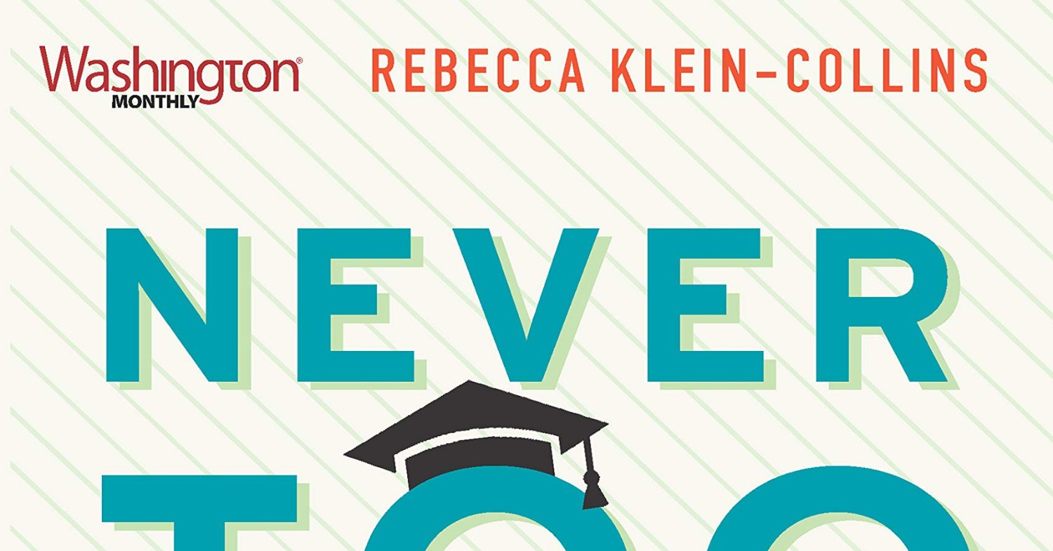 DOWNLOAD Never Too Late The Adult Student’s Guide to College.pdf | DocDroid