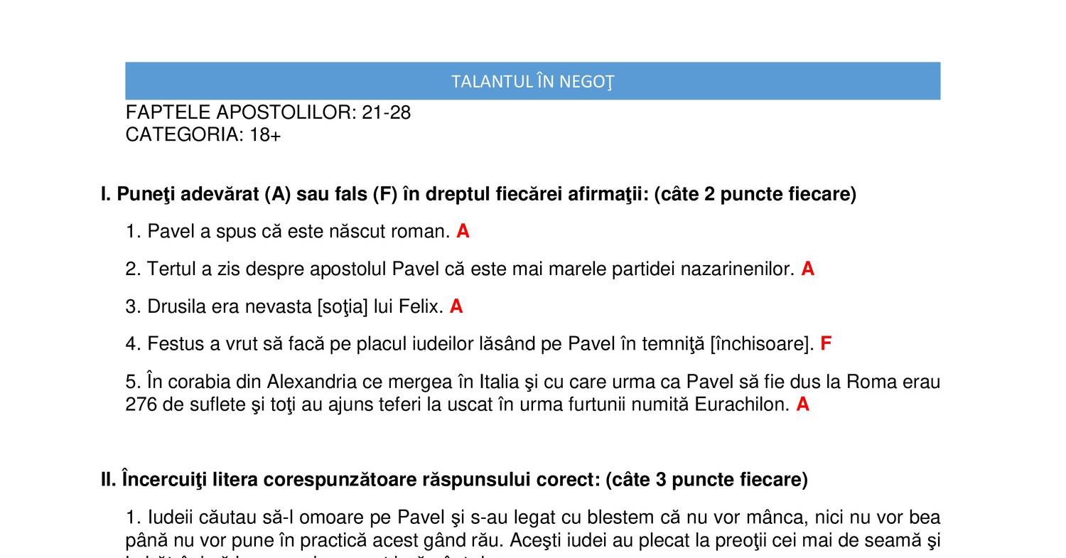 RASPUNSURI TEST 5.pdf | DocDroid