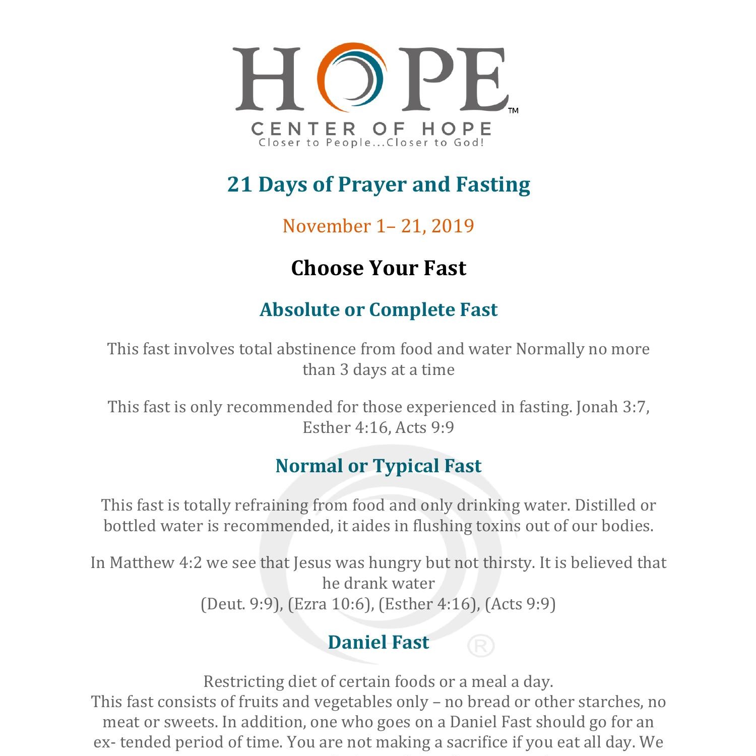 21 Days of Prayer and Fasting.pdf DocDroid