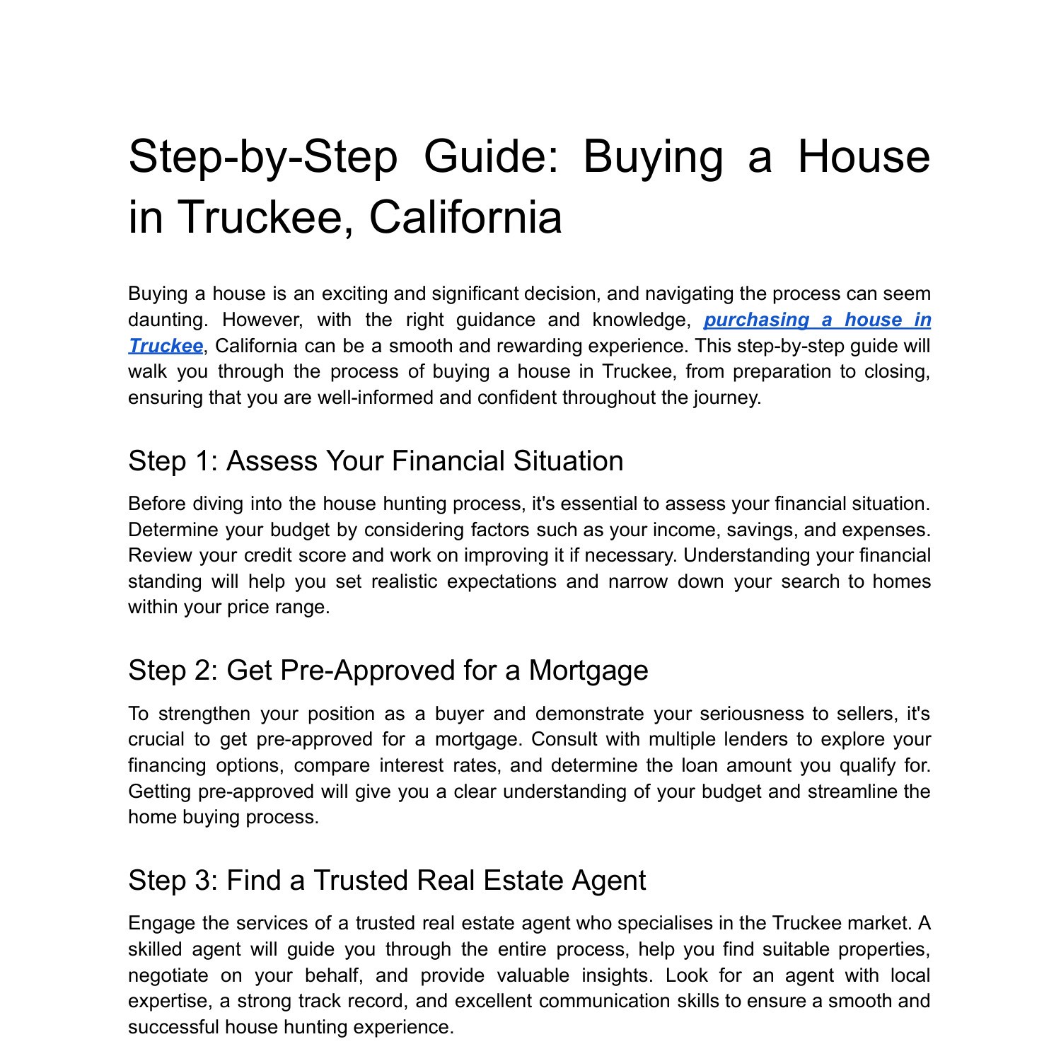 buying a home in truckee.pdf | DocDroid