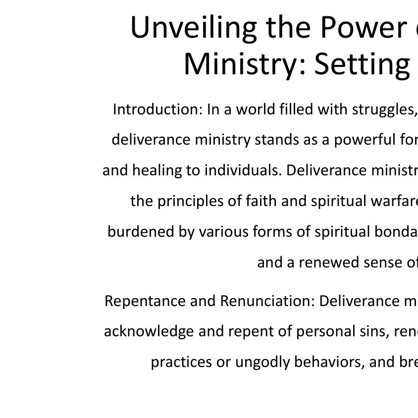 deliverance ministry.pdf DocDroid