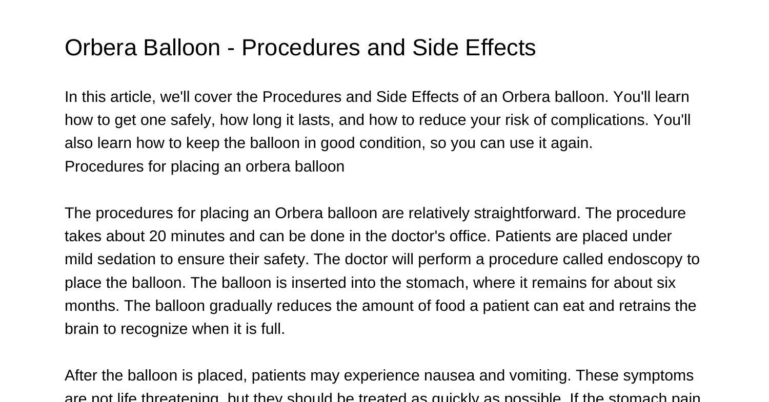 Orbera Balloon Procedures and Side Effectsehysz.pdf.pdf DocDroid
