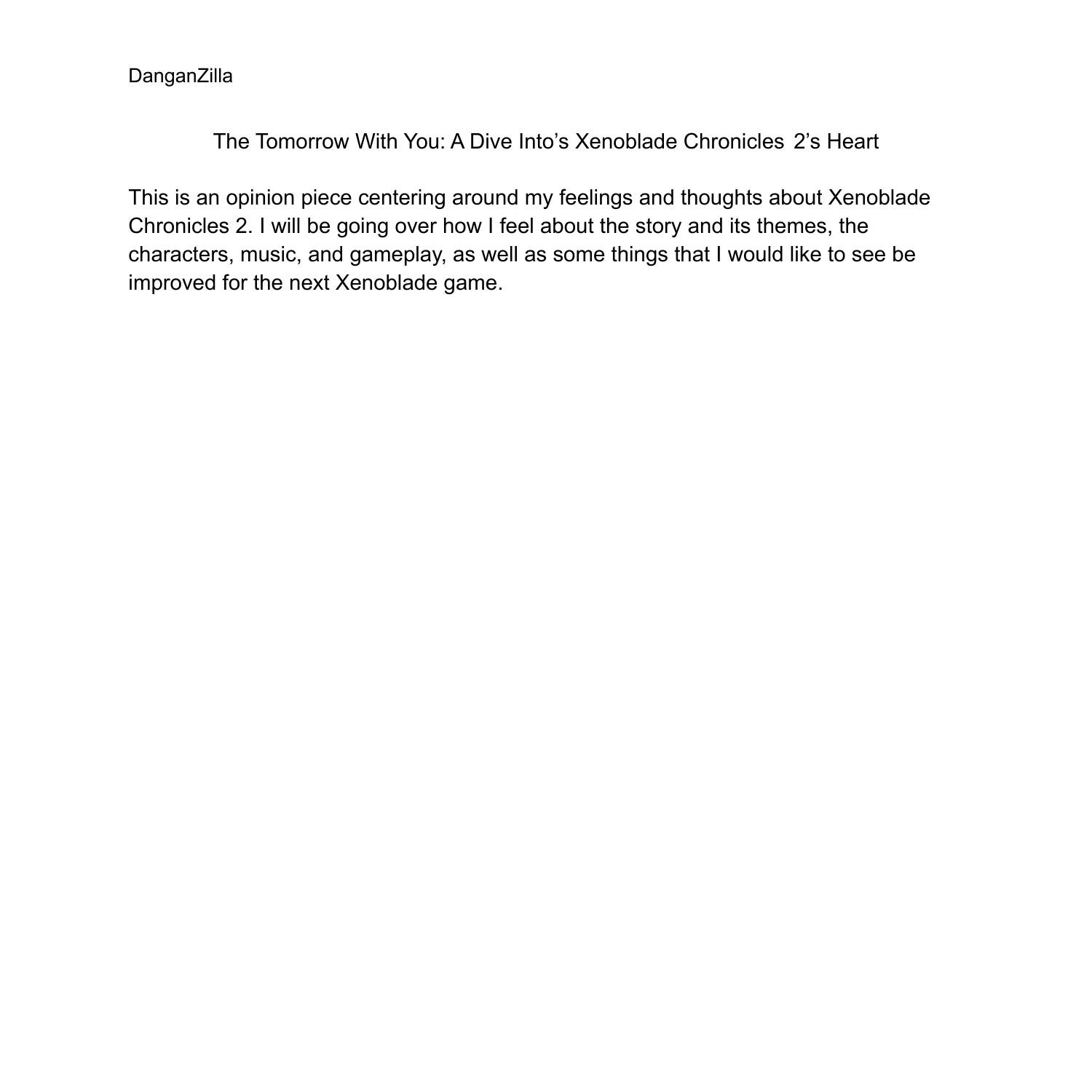 xenoblade 2 essay.pdf DocDroid