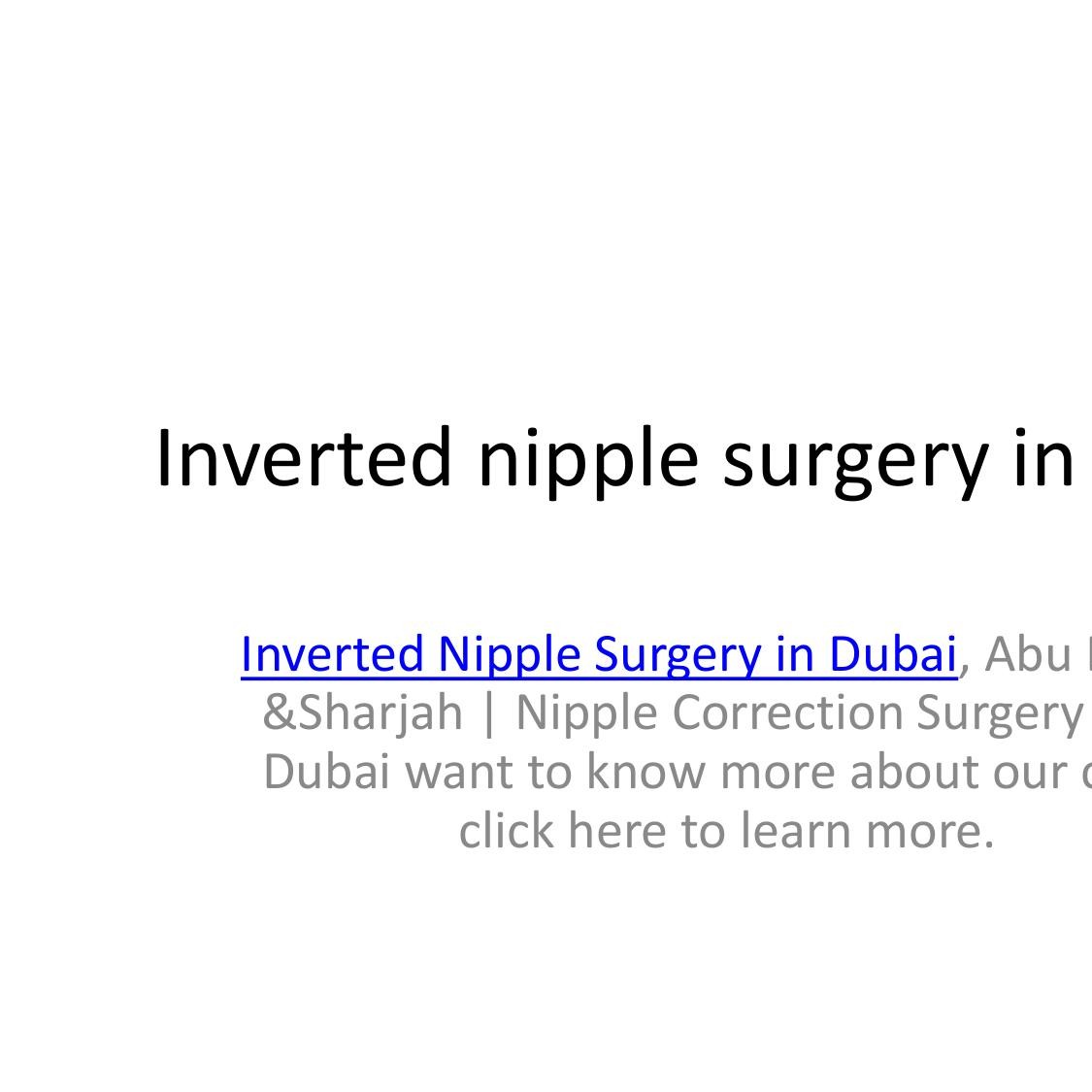 inverted nipple surgery1.pptx | DocDroid