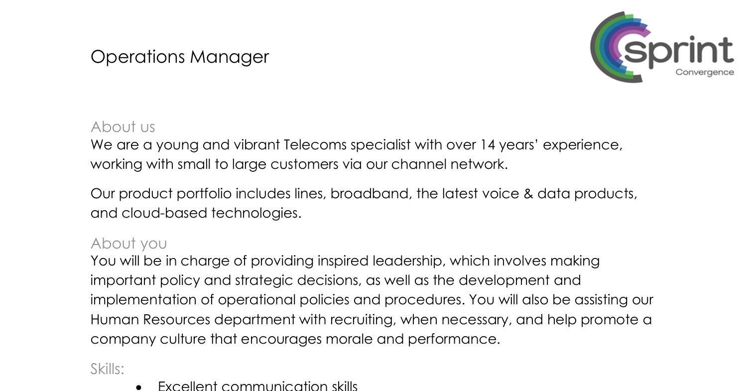 Operations Manager Job Specification. V1.docx DocDroid