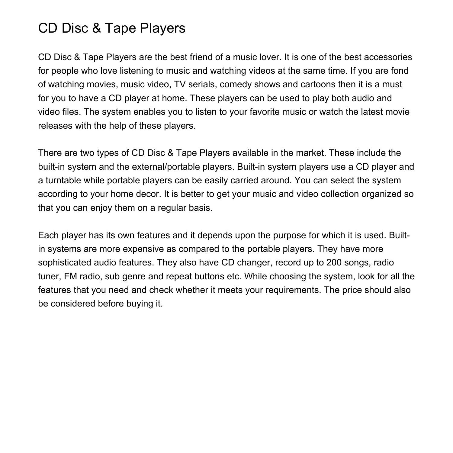 CD Disc Tape Playersazkcp.pdf.pdf | DocDroid