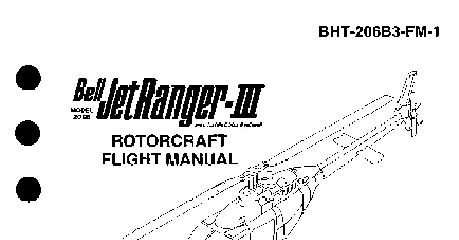 Bell Jet Ranger 206 B3 Helicopter Flight Manual.pdf | DocDroid