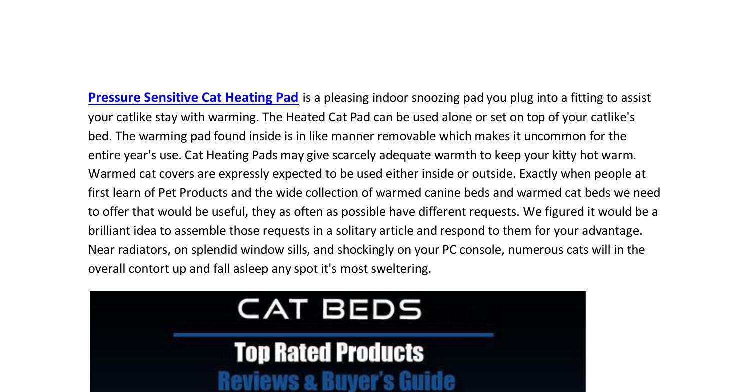 Pressure Sensitive Cat Heating Pad.pdf DocDroid