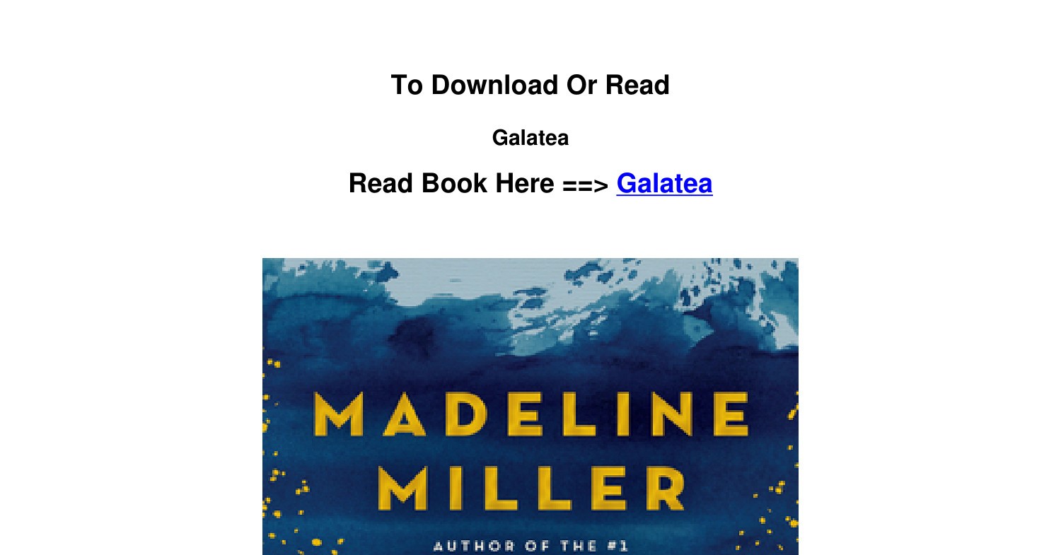 The Arrangement Book Galatea Pdf Downloadcraigslist Free Stuff San Luis Obispo