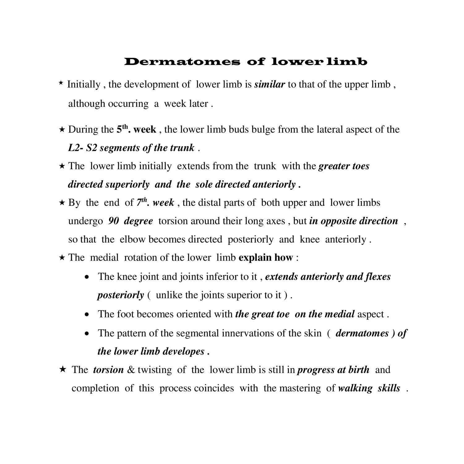 Dermatomes Myotomes Of Lower Limb 2018 doc DocDroid