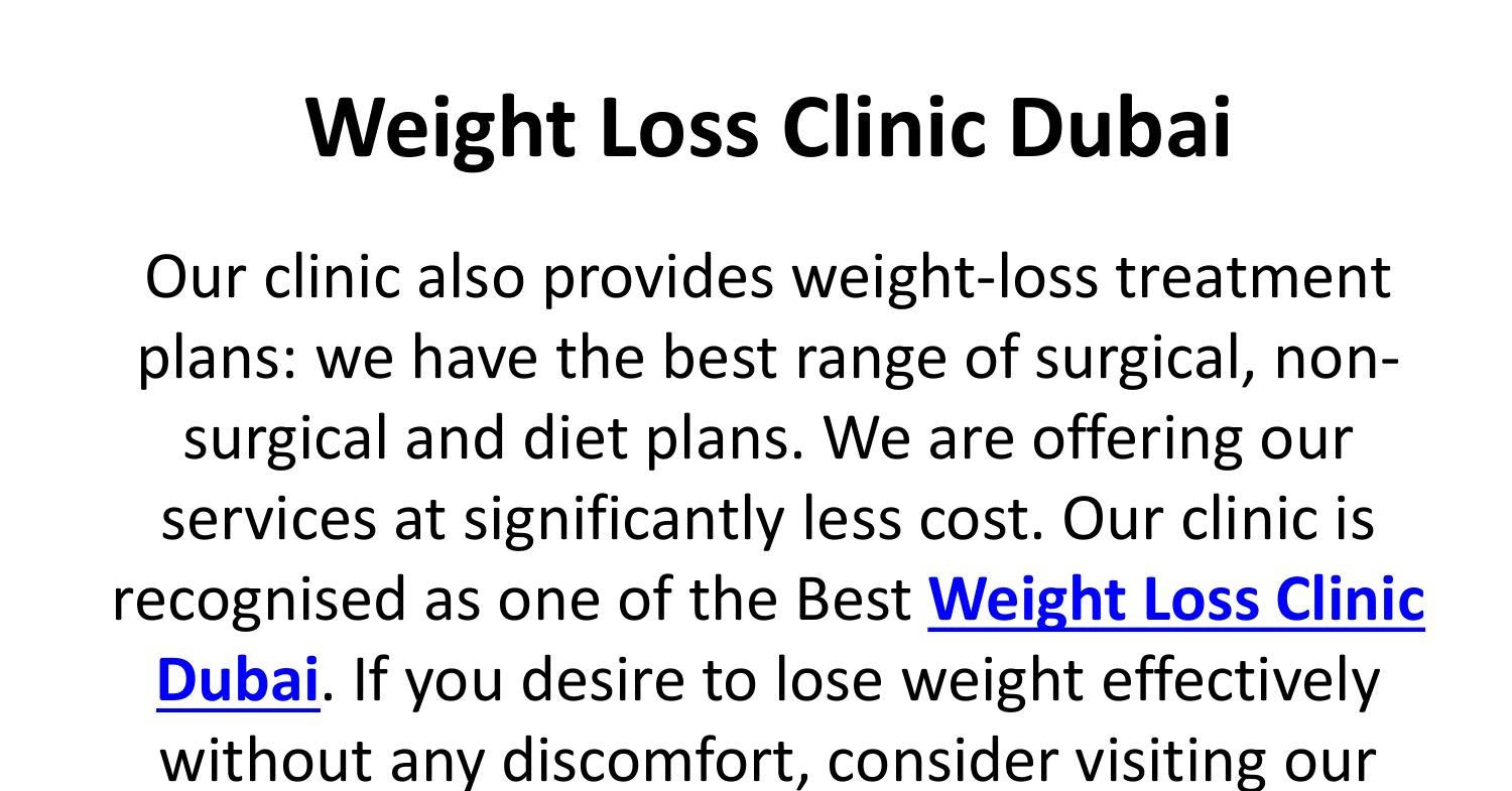 Weight Loss Clinic Dubai.pptx DocDroid