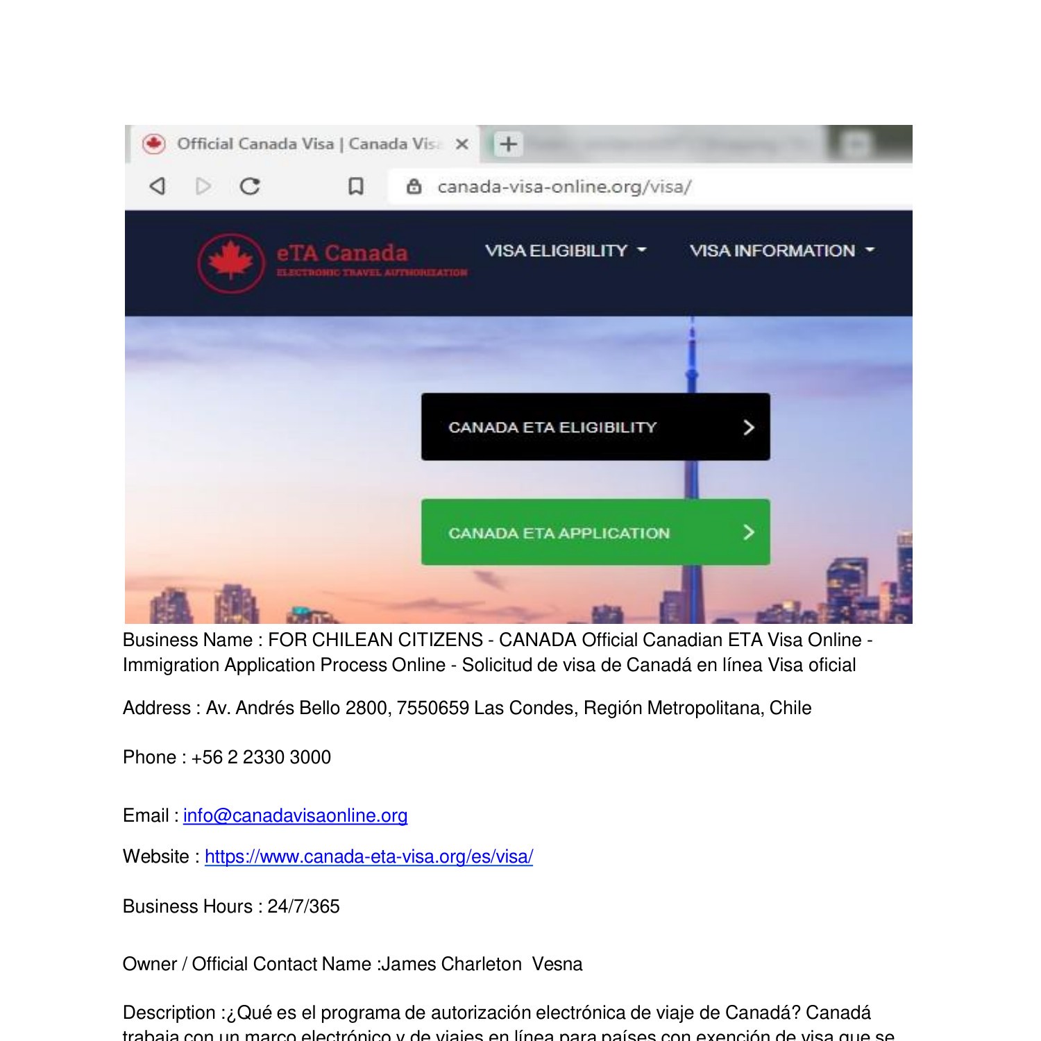 Canada official canadian eta visa online pptx docdroid
