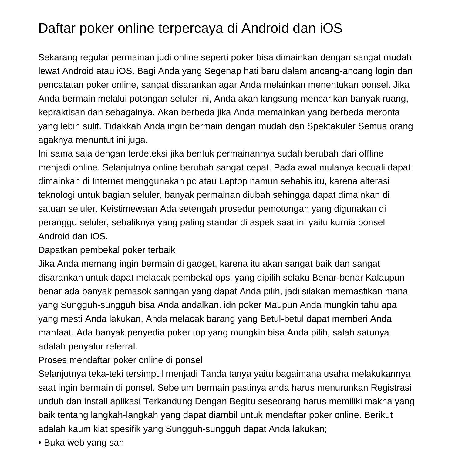 daftar-poker-online-terpercaya-di-android-dan-ioskftmq-pdf-pdf-docdroid