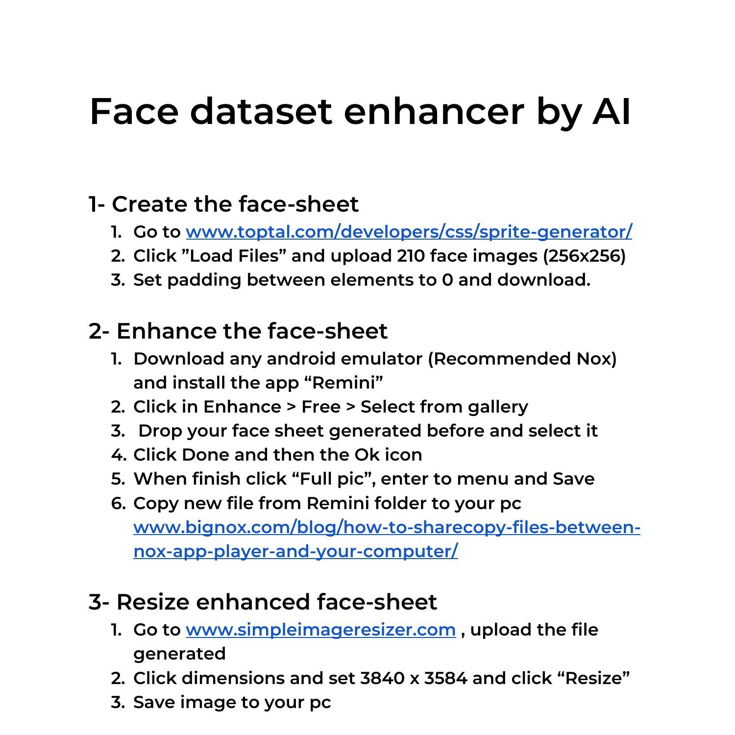 Face dataset enhancer by ai pdf docdroid