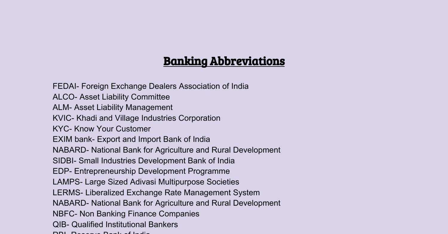 Banking Abbreviations.pdf DocDroid