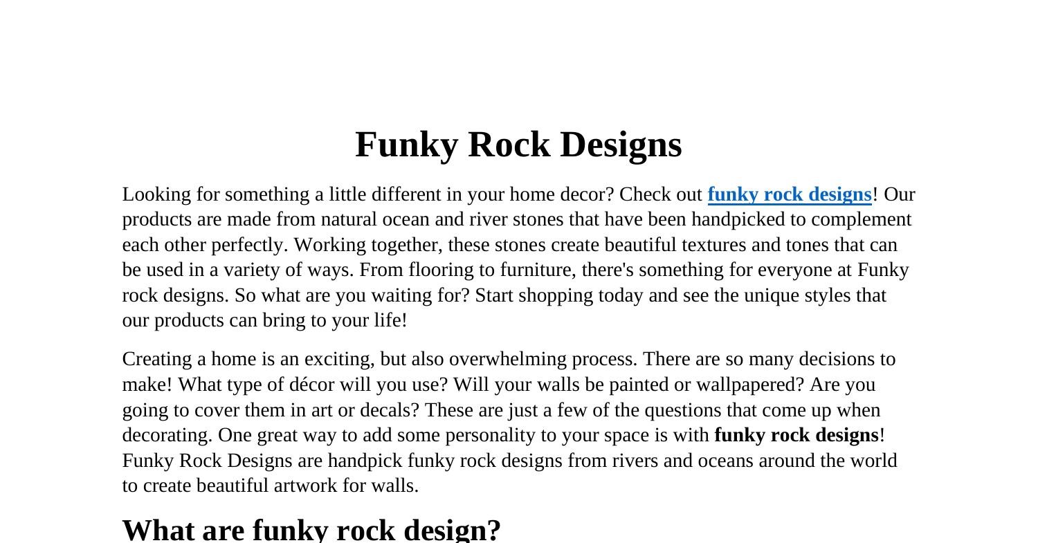 Funky Rock Designs.docx DocDroid