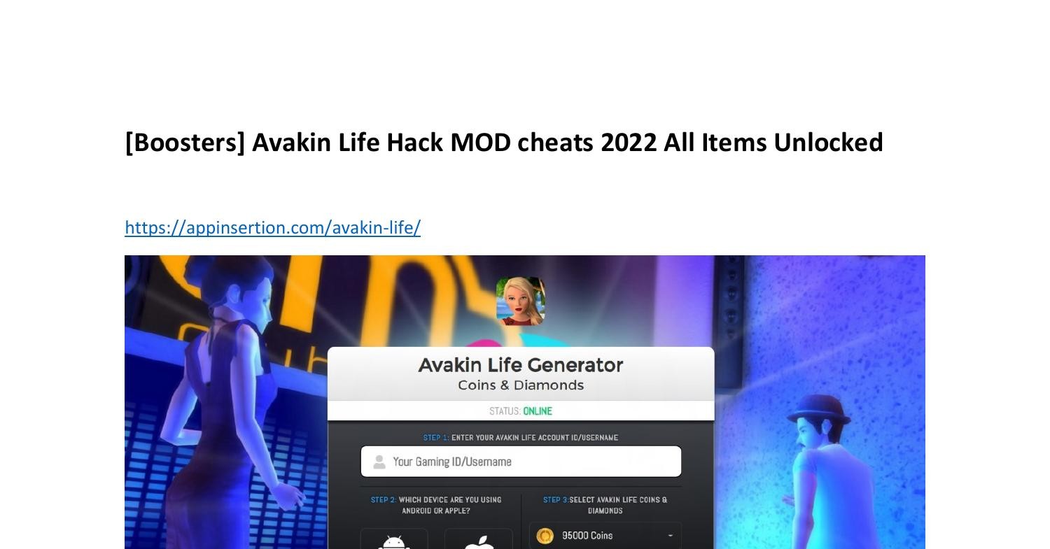 Avakin Life Hack Coins 2022