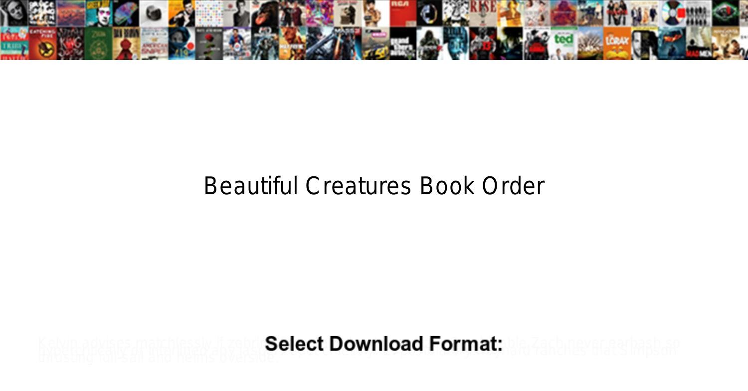 beautifulcreaturesbookorder.pdf DocDroid