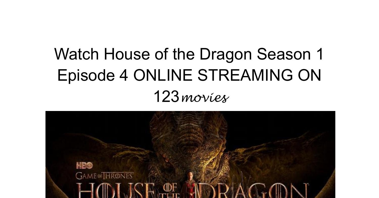 Watch House of the Dragon, Season 1